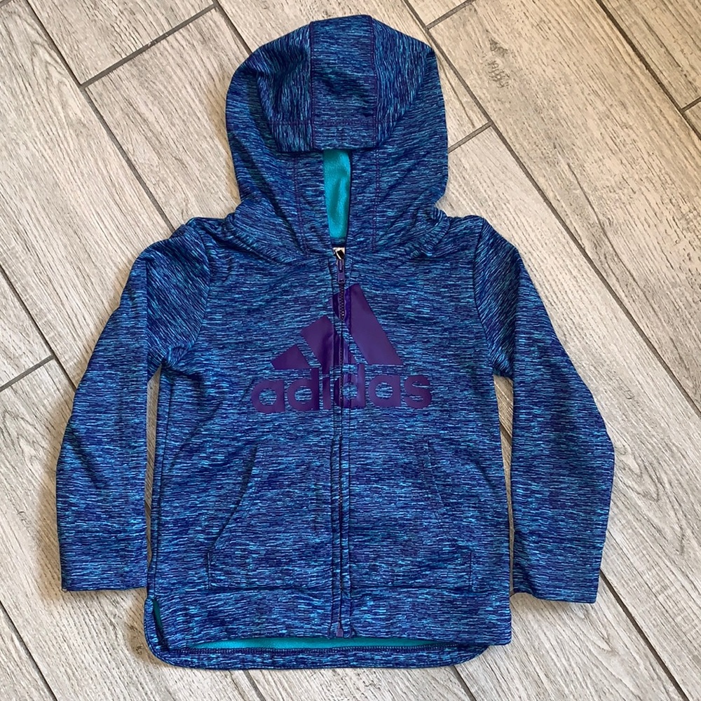 Adidas Toddler Zip-Up Hoodie